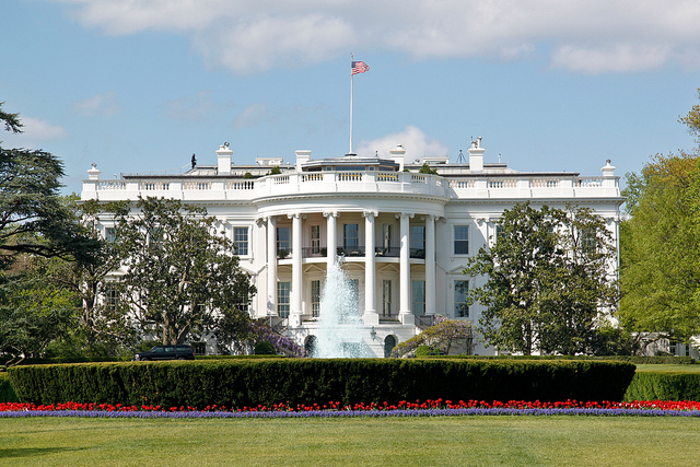 La Casa Blanca es la residencia del Presidente de EEUU