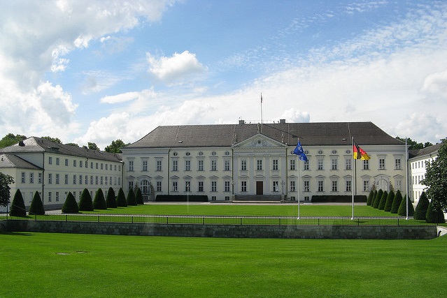 Palacio de Bellevue es la residencia del Presidente de Alemania