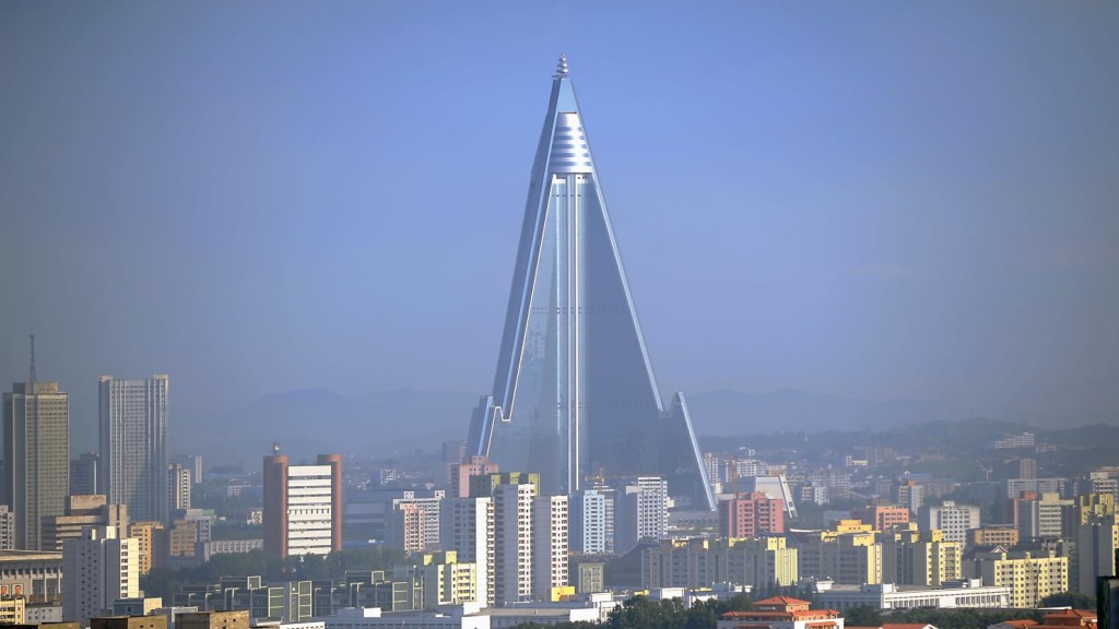 El hotel inacabado de Corea del Norte